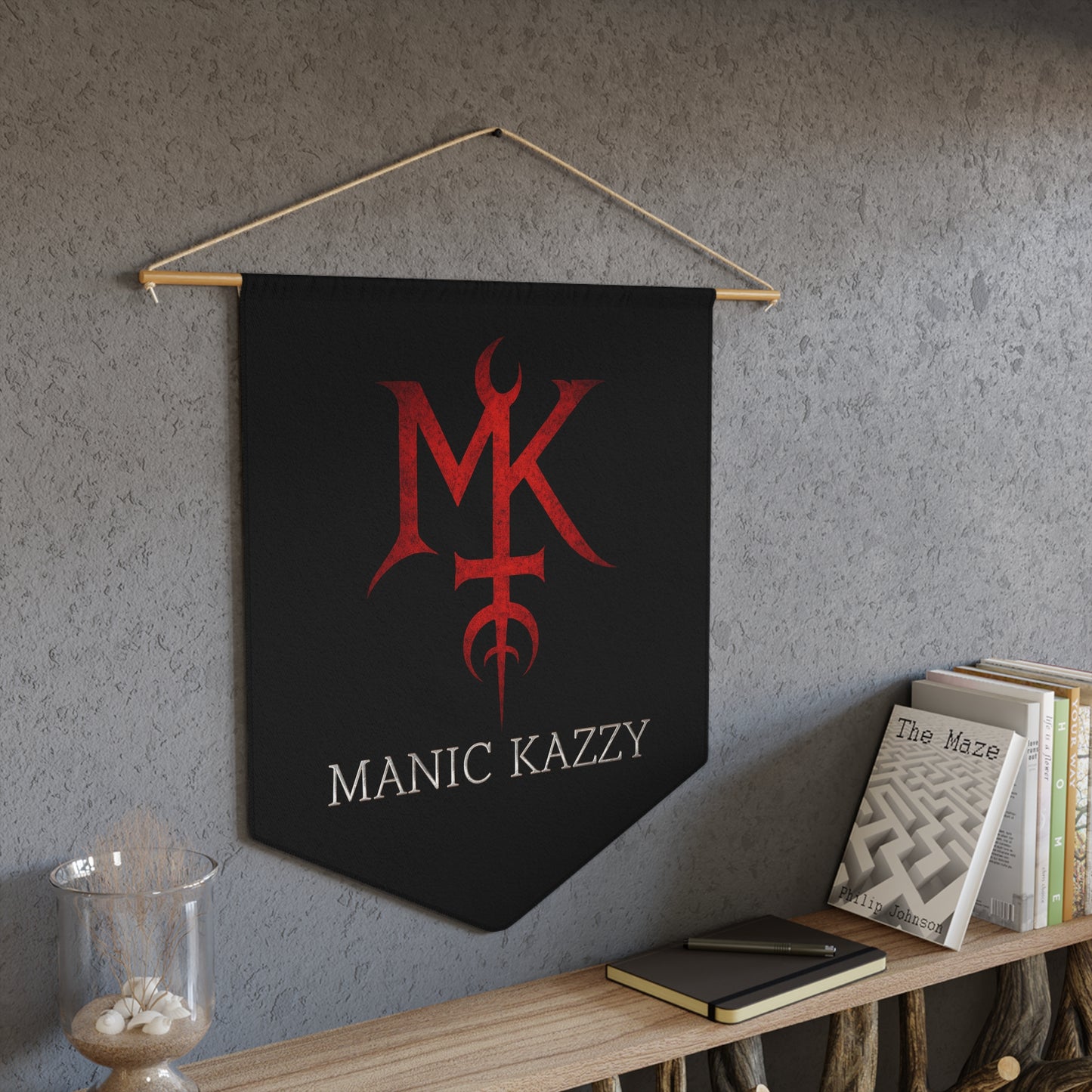Manic Kazzy Wall Pennant