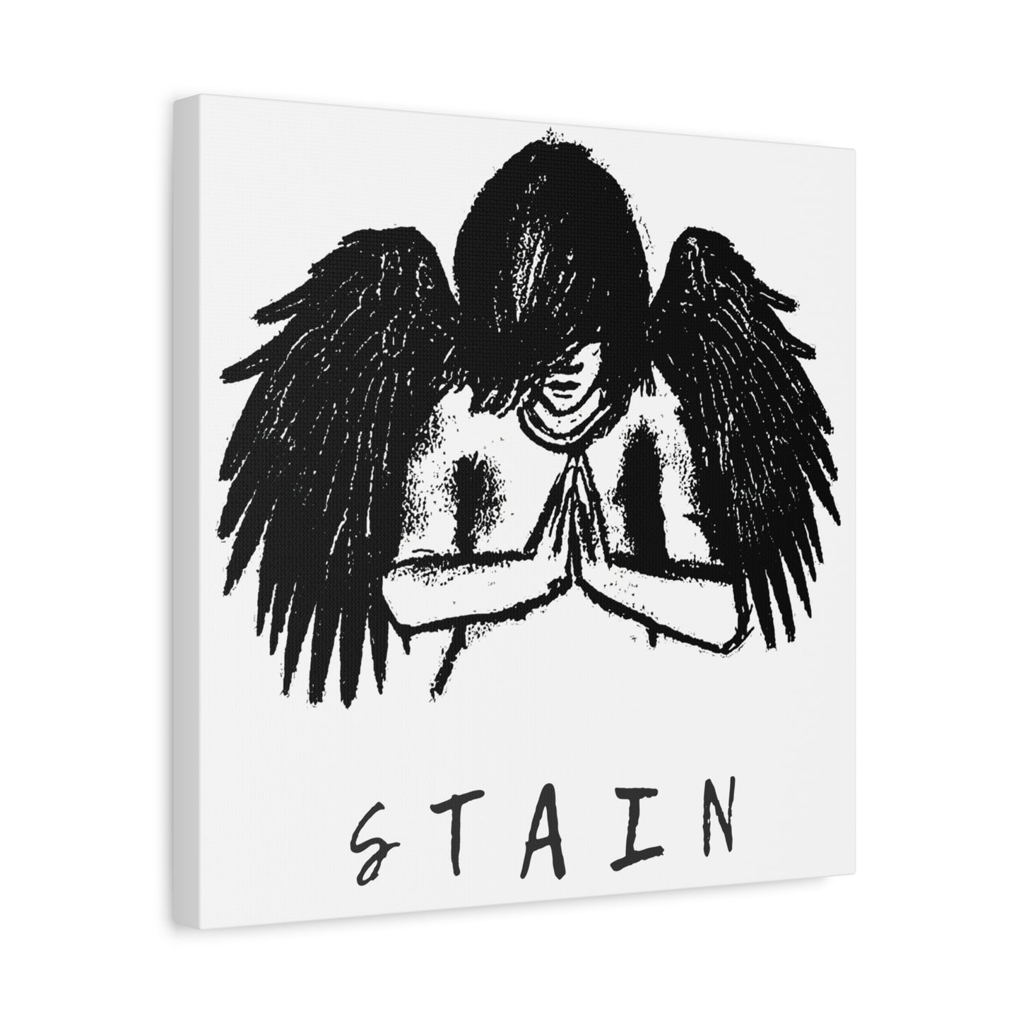 Manic Kazzy - Stain Canvas Art, Wall Decor for Home, Gothic Decor, Spiritual Gifts, Unique Wall Art, Stain Design