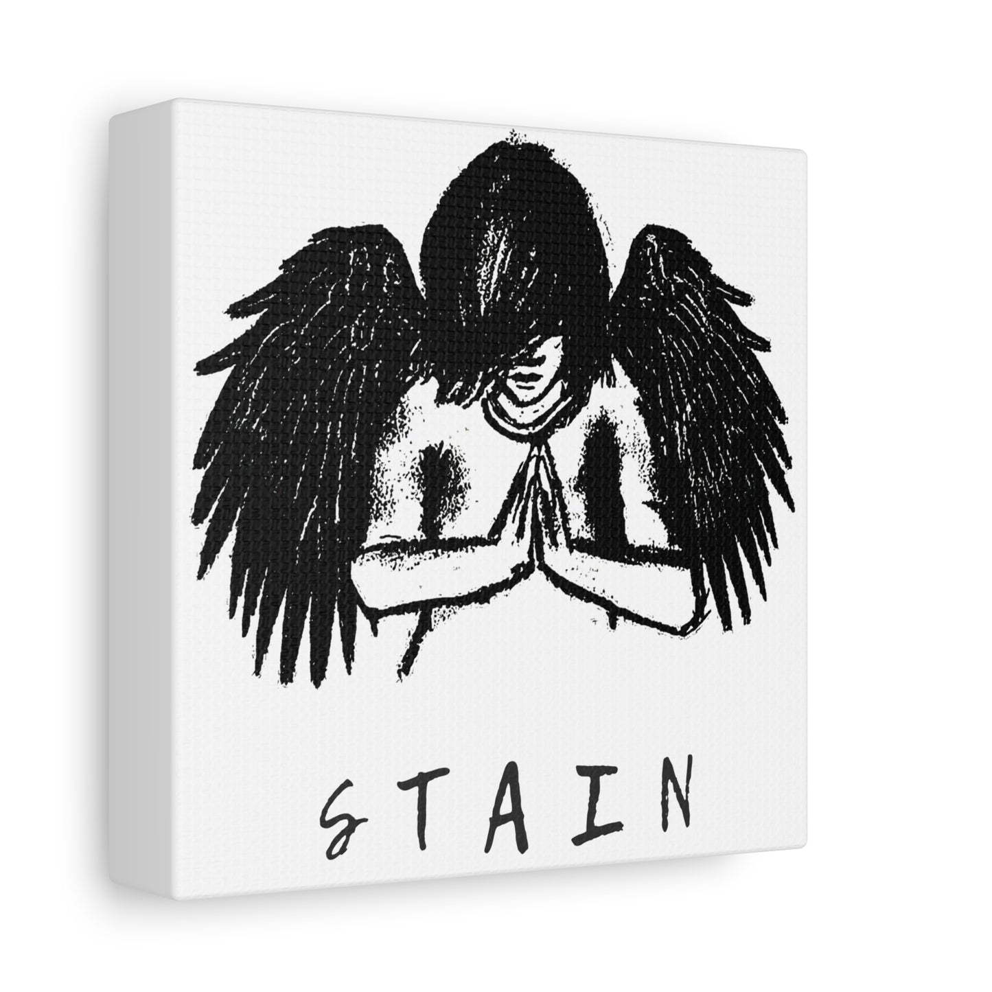 Manic Kazzy - Stain Canvas Art, Wall Decor for Home, Gothic Decor, Spiritual Gifts, Unique Wall Art, Stain Design