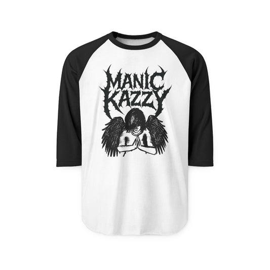 Unisex Raglan Shirt with Manic Kazzy Design