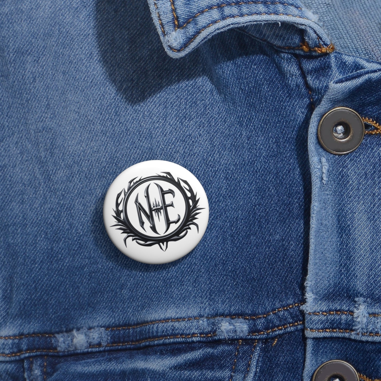 No Happy Ending pin button