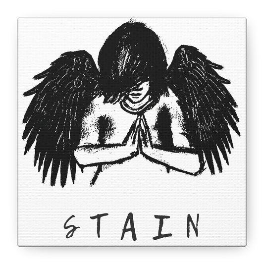 Manic Kazzy - Stain Canvas Art, Wall Decor for Home, Gothic Decor, Spiritual Gifts, Unique Wall Art, Stain Design