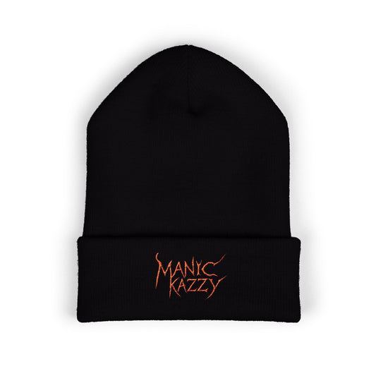 Manic Kazzy Beanie - Black & Red