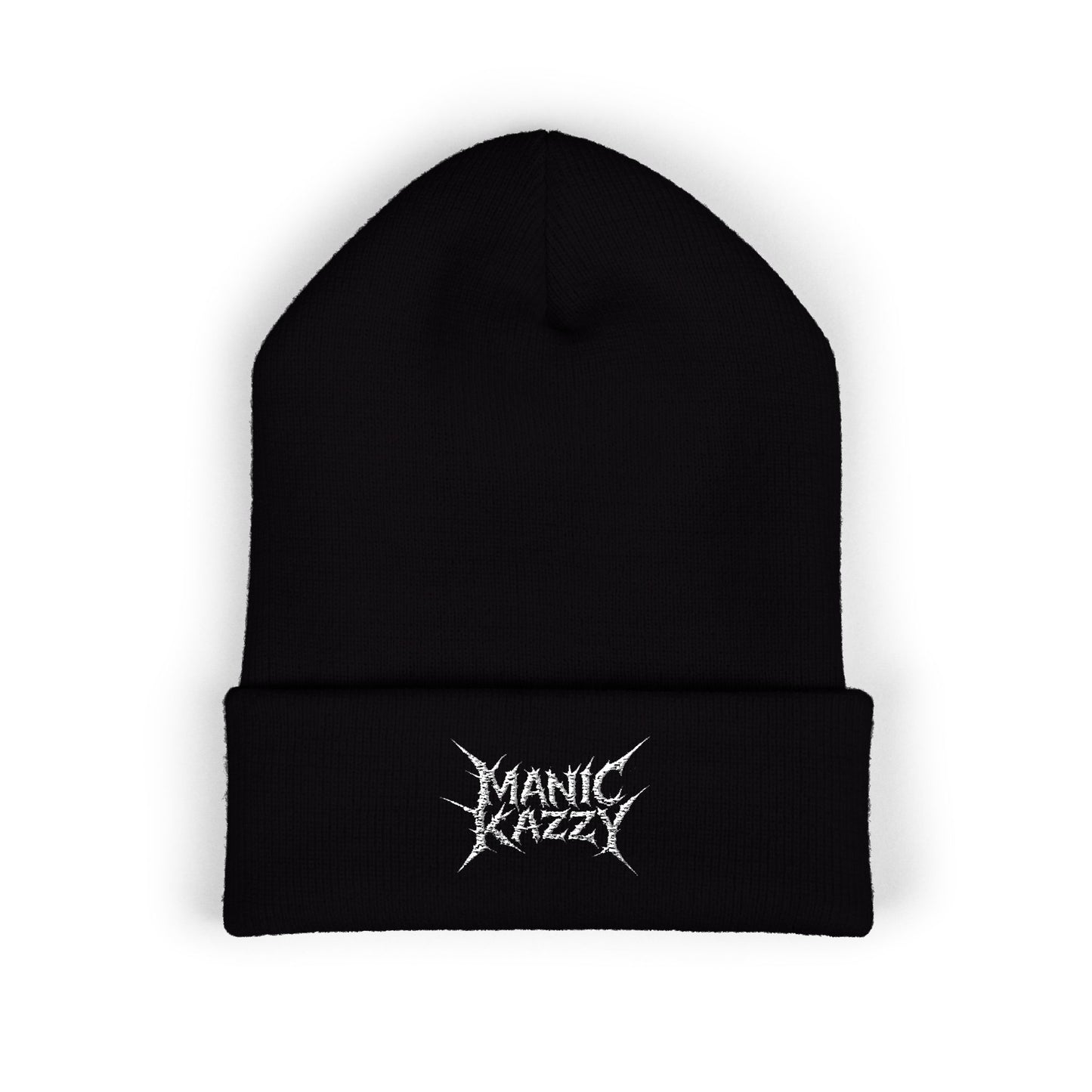 Manic Kazzy Beanie - Black & White