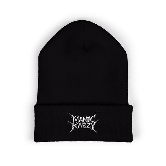Manic Kazzy Beanie - Black & White