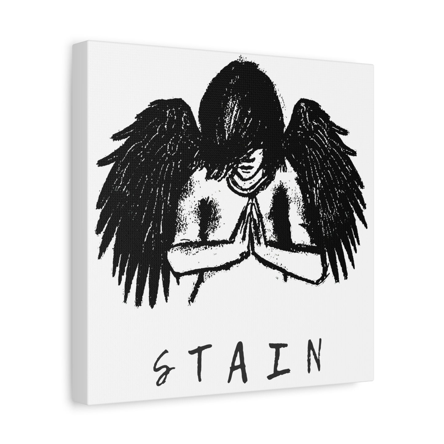 Manic Kazzy - Stain Canvas Art, Wall Decor for Home, Gothic Decor, Spiritual Gifts, Unique Wall Art, Stain Design