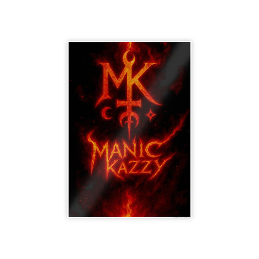 Manic Kazzy Poster - In Flames