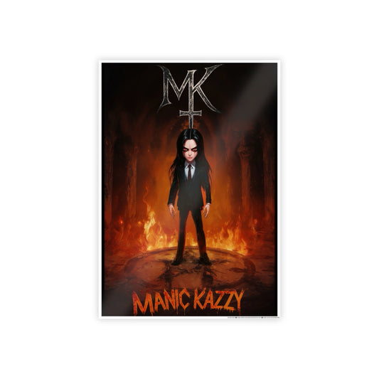 Large Manic Kazzy Poster - Hellsent